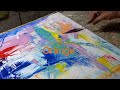 How to create an abstract painting, 💯% knife painting