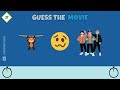 Guess the Movie by Emojis🍿 | Movie Name Challenge 🎥