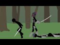 Stick Nodes Animation Traveller vs Shogunate Infantry