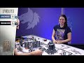Space Wolves vs Thousands. Combat Patrol. Stephanie's back and takes on Mubin.