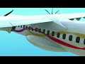 Resho Airlines flight 2664 Crash Animation