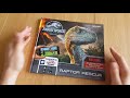 JURASSIC COLLECTABLES REVIEW JURASSIC WORLD Fallen Kingdom | Book & App |  Augmented Reality