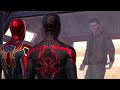 Peter and Miles Vs Sandman with Nano Tech and Advanced Tech Suits - Marvel's Spider-Man 2