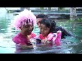 SAMANTHA JADI BARBIE SERBA PINK | KOMPILASI VIDEO BARBIE MERMAID VIRAL