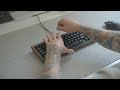 Mod Musings & Mode Designs Encore Cherry MX Blacks Typing Sounds