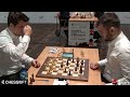 Vladimir Fedoseev's first win against Magnus Carlsen | World Blitz 2021