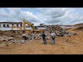 Patzcuaro market foundation excavation