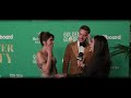 Justin Hartley and Sofia Pernas Share New Years Resolutions & More | 2024 Golden Globes After Party