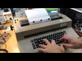 IBM Selectric II typewriter repairs