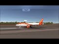 EasyJet “Hard Landing” In RFS #swiss001landing