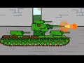 первый бой стального монстра КВ - 6 - мультики про танки