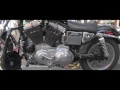 Harley-Davidson Sportster 883 with largest Oil Filter !