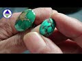 How To Polish Gemstone Turquoise  Manually Quickly And Easily | Super Shiny