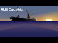 | Minecraft |Titanic real sinking movie!