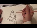 How to draw a fashion figure