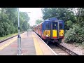 Trains at Hampton Court (SWML) 09/07/23