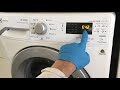 Electrolux Washing Machine Diagnostics Menu - EWF14742 time manager