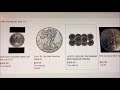 WARNING - Fake silver coins on Ebay