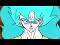 Super Saiyan 3 Goku vs Super Saiyan Blue Vegeta! (ANIMATION)