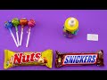 Unpaking: Kinder Surprise Eggs, Chocolate Sweets and Chupa Chups and mixing all of them | ASMR