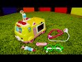 Spielzeug Video mit Peppa Wutz und Schorsch. Kindervideo auf Deutsch. 2 Folgen am Stück