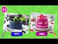 Choose One Button! GIRL or BOY Edition 💙❤️ | The Quiz Mastermind