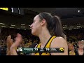 MUST SEE: Caitlin Clark sinks game-winning three-pointer at buzzer vs. Michigan State | NBC Sports