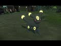 ALPHA Eevee Evolves into GIANT Umbreon : Pokemon Legends - Arceus