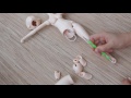 [ BJD ] Gluing and Restringing  tutorial by WillStore [ Assembling Minifee Rin ]