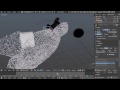 Morphing Particle systems with Keyed Physics in Blender