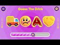 Guess The DRINK By Emoji? 🍹🥤 Quiz Star