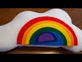 Koala Crate: Rainbow Cloud Pillow