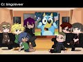 Fandoms react to Bluey Heeler [WIP] || first video!