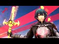 Byleth Full Moveset (Plus Final Smash, Victory Screens, Kirby Hat & More) Smash Bros Ultimate