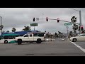 Modern & Vintage Traffic Lights Together In Escondido (Centre City Pkwy & Mission Ave)