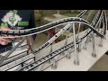 3D Printed Roller Coaster Assembly Timelapse