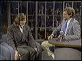 MUST SEE !!!!!!  FAMOUS EPISODE !!!!!  Crispin Glover on David Letterman