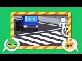 No jaywalking! | Crosswalk safety | Traffic Safety | Stories for Kids | NINIkids
