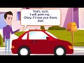 Practice English Conversation (Family life - My first car) Improve English Speaking Skills