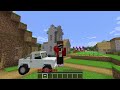 JJ vs Mikey Modern Security House Build Battle - Maizen Parody Video in Minecraft