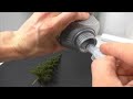 How to make a miniature Christmas Winter Tree