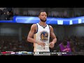2019 Raptors Kawhi versus the 2017 Warriors in NBA 2K24 Play Now Online!