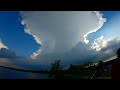 Timelapse of developing thunderstorm at Ballyronan marina, 21/05/2024