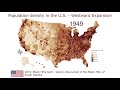 U.S. Population Density (1790–2010) - Westward Expansion