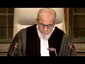 ICJ LIVE: TOP UN COURT DELIVERS ORDER IN SOUTH AFRICA V ISRAEL CASE