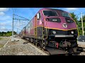 GP40MC Return to the Southside! MBTA and Amtrak in Mansfield, MA