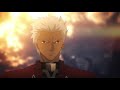 Emiya Shirou vs Archer Fate Stay Night: UBW [AMV] / Save me (by Skillet)