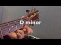 [하루10분 통기타] D코드 소리 & 모양 (초급) D chord guitar lesson - 기타솔져