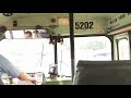 1977 Gillig Coach School Bus Ride-Along [Detroit 6-71]