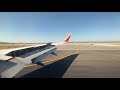 Sunny landing at San Francisco